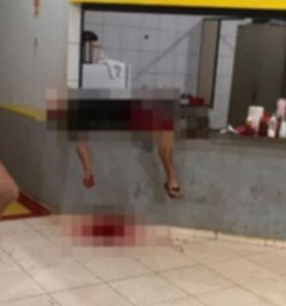 Homem é assassinado a facadas em lanchonete de ginásio em Brasnorte; suspeito está foragido