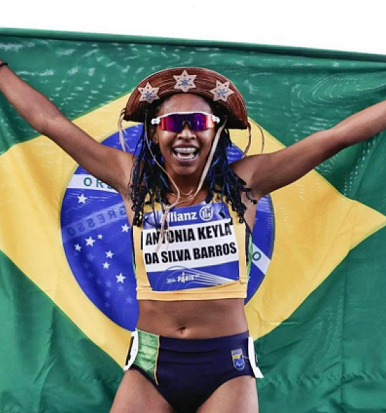 Antônia Keyla conquista bronze nos 1500m e quebra recorde das Américas nas Paralimpíadas de Paris 2024