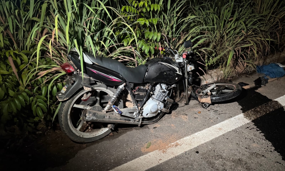 Motociclista morre após colisão com carro na Estrada da Ponte de Ferro, em Cuiabá