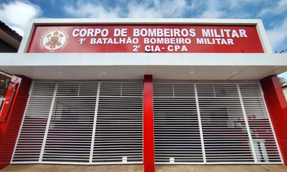 Corpo de Bombeiros inaugura novo posto avançado em Cuiabá nesta segunda-feira (23)