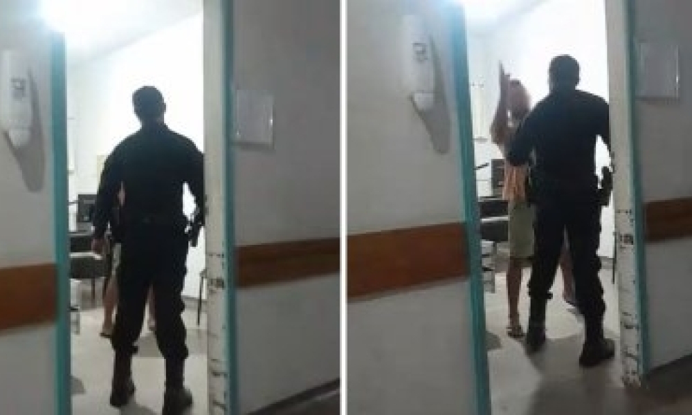 Acompanhante de paciente agride enfermeiro e acaba preso em hospital de MT