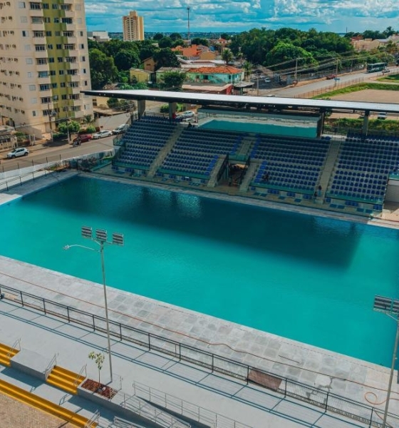 Governo de Mato Grosso entrega nova piscina olímpica do Complexo Arena Pantanal nesta quarta-feira (25)