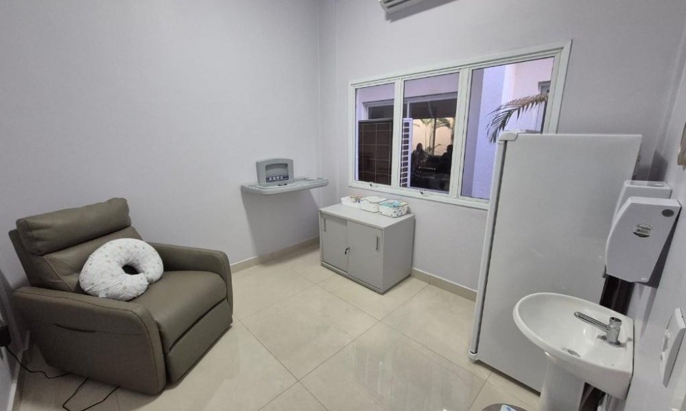Hospital Regional de Sorriso cria sala de apoio à amamentação para servidoras e pacientes