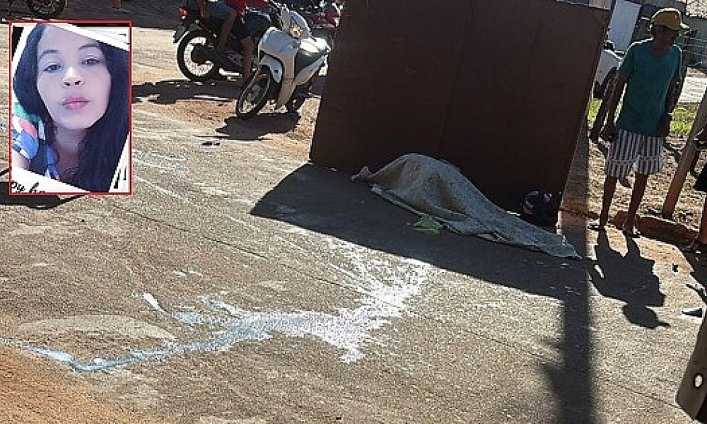 Colisão entre motos termina com mulher morta em Poconé; condutor foge sem prestar socorro