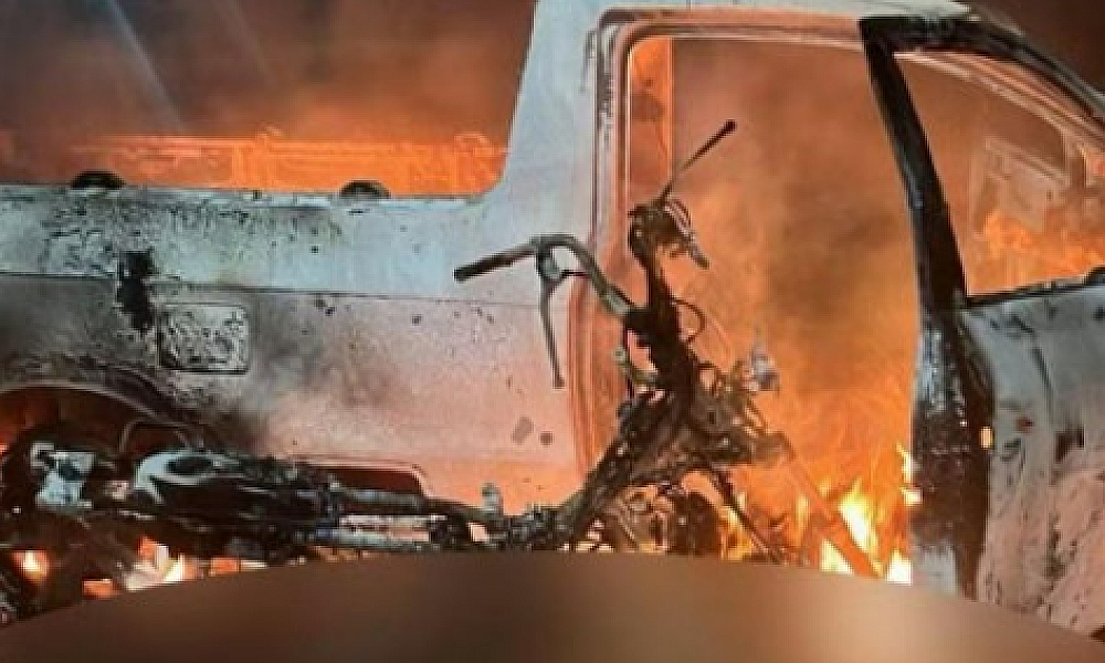 Polícia busca por homem que matou ex-mulher e vizinho em Jaciara e ateou fogo nos corpos