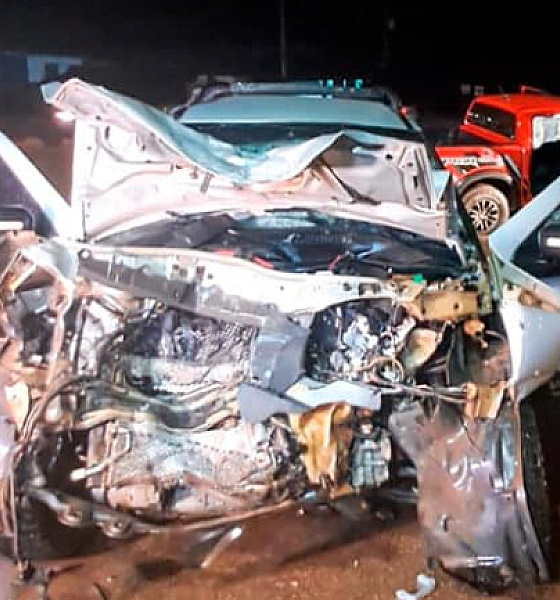 Colisão frontal na BR-163 deixa cinco feridos em Peixoto de Azevedo