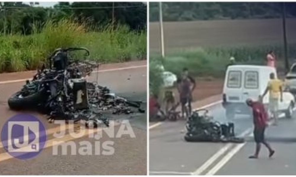 Dois motociclistas morrem após colisão com motos de alta cilindrada na MT-170