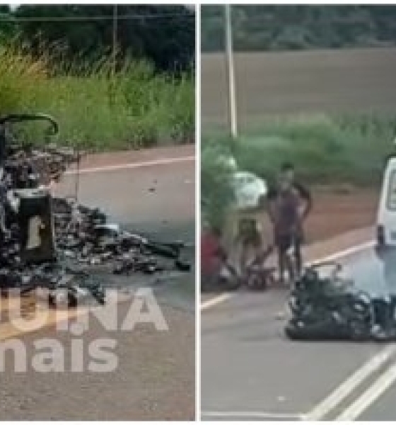 Dois motociclistas morrem após colisão com motos de alta cilindrada na MT-170