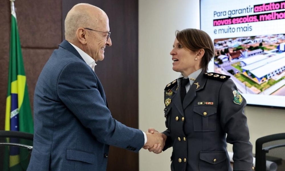 Governador Otaviano Pivetta anuncia coronel da PM Susane Tamanho para comandar Sesp