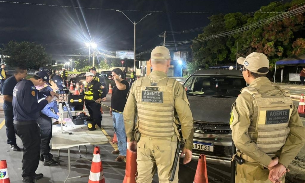 Operação Lei Seca prende 12 condutores e remove 45 veículos em Cuiabá