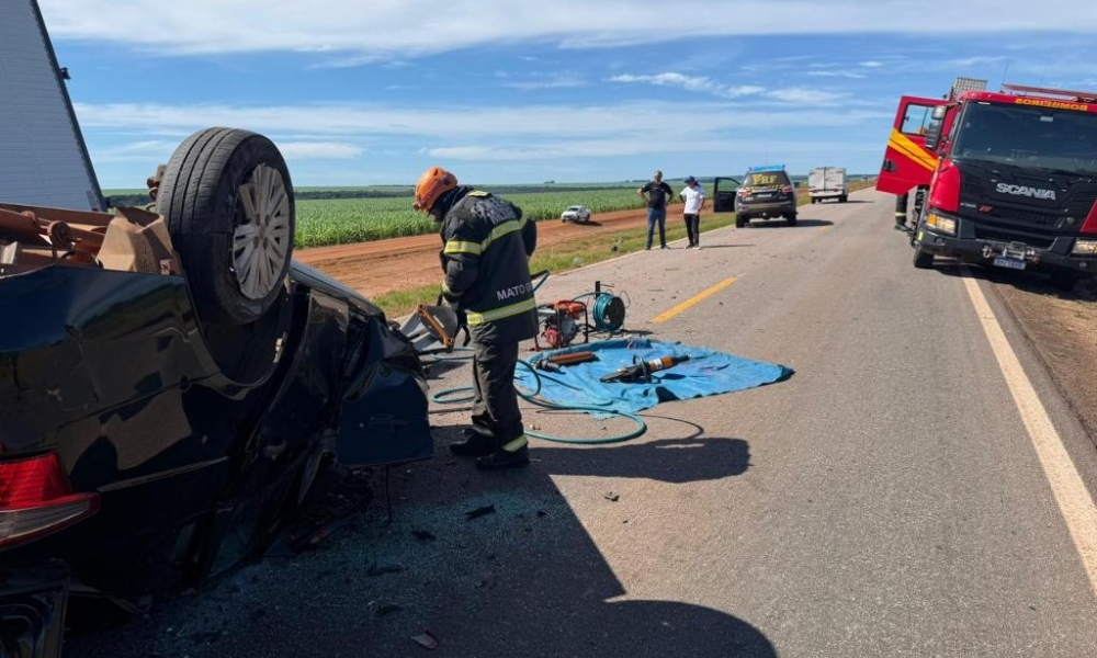 Corpo de Bombeiros atende ocorrências de acidentes de trânsito em Primavera do Leste e Campo Verde
