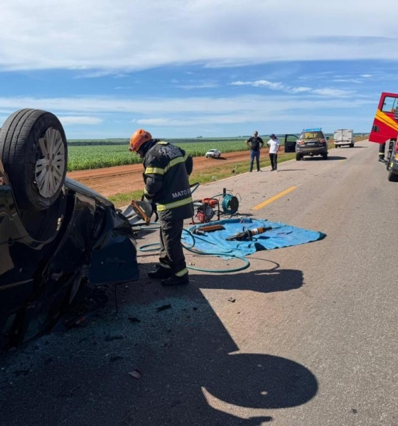 Corpo de Bombeiros atende ocorrências de acidentes de trânsito em Primavera do Leste e Campo Verde