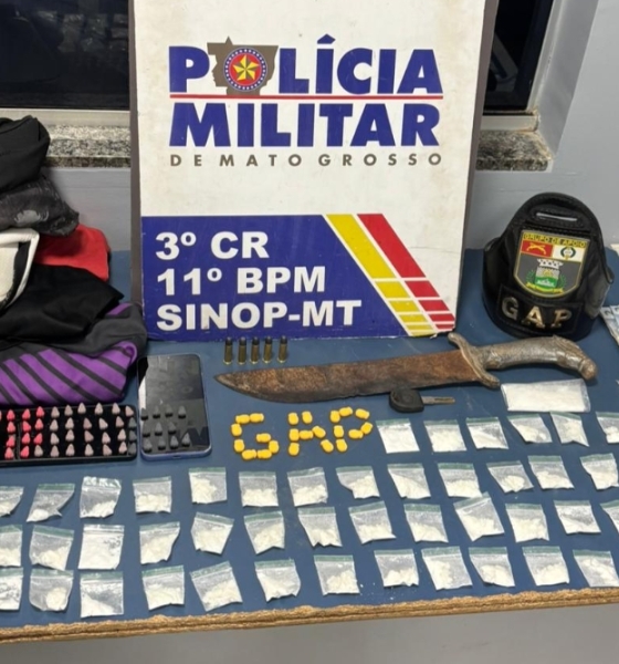Polícia Militar apreende dupla por sequestro mediante tortura e 431 porções de drogas