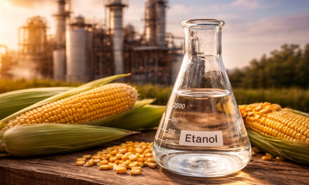 Brasil amplia produção de etanol de milho e avança no aproveitamento do excedente agrícola para geração de energia