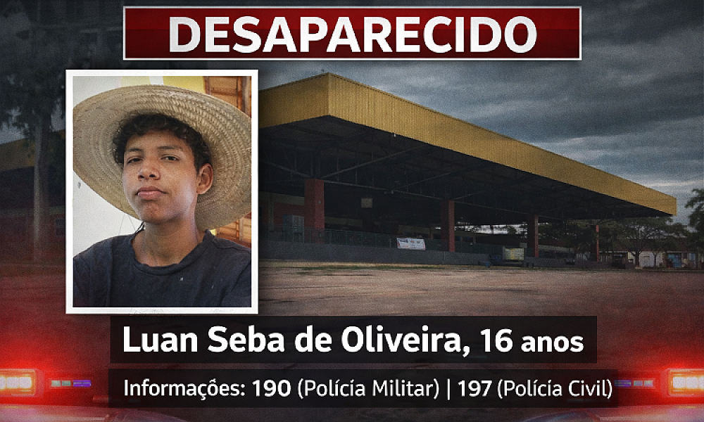 Adolescente de 16 anos desaparece após sair de rodoviária em cidade de MT
