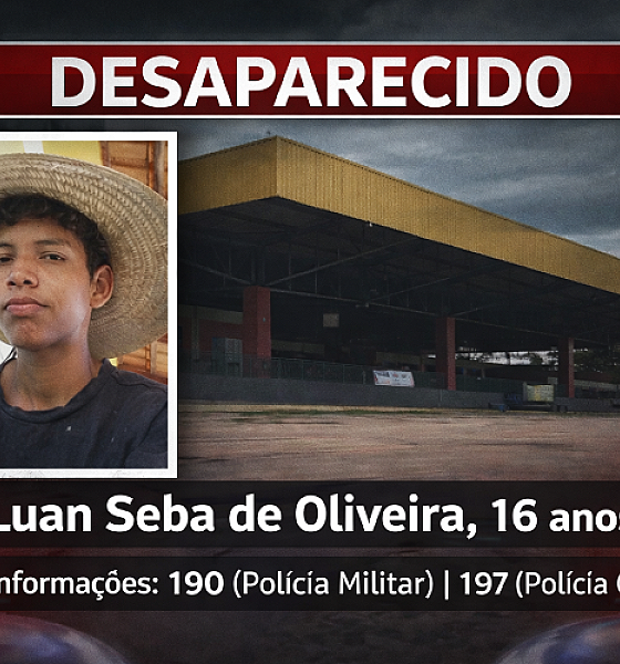 Adolescente de 16 anos desaparece após sair de rodoviária em cidade de MT