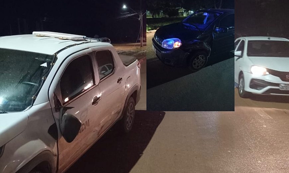 Motorista bêbado invade contramão, provoca colisão e é detido em Rondonópolis