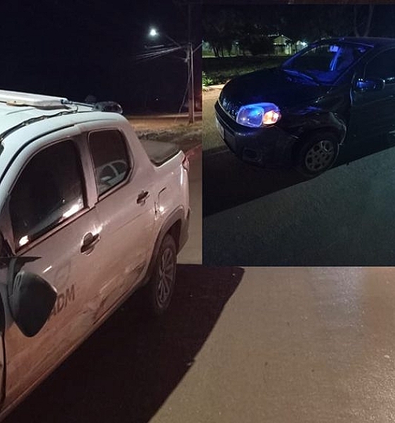 Motorista bêbado invade contramão, provoca colisão e é detido em Rondonópolis