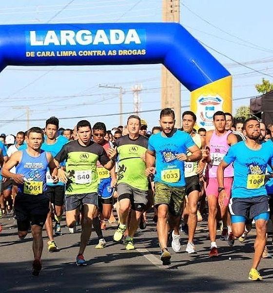 Últimos dias para se inscrever na 11ª Corrida de Cara Limpa Contra as Drogas
