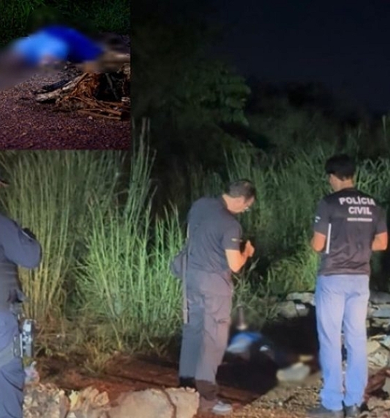 Homem é morto a tiros e corpo é encontrado em terreno baldio em Rondonópolis