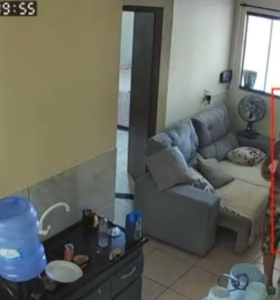 Jovem é encontrada morta em residência em Sinop; imagens mostram suspeito no local (Vídeo)