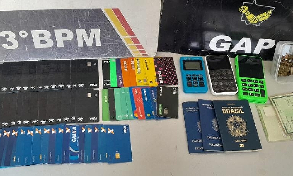 Polícia Militar prende cinco pessoas por estelionato em Cuiabá