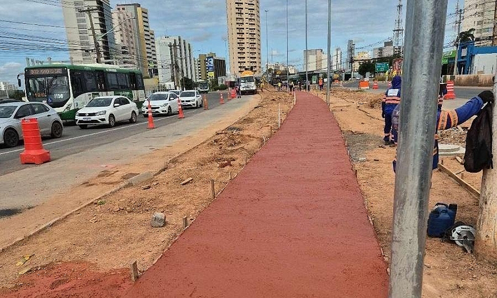 Obras do BRT continuam sem previsão de interdições totais na próxima semana em Cuiabá