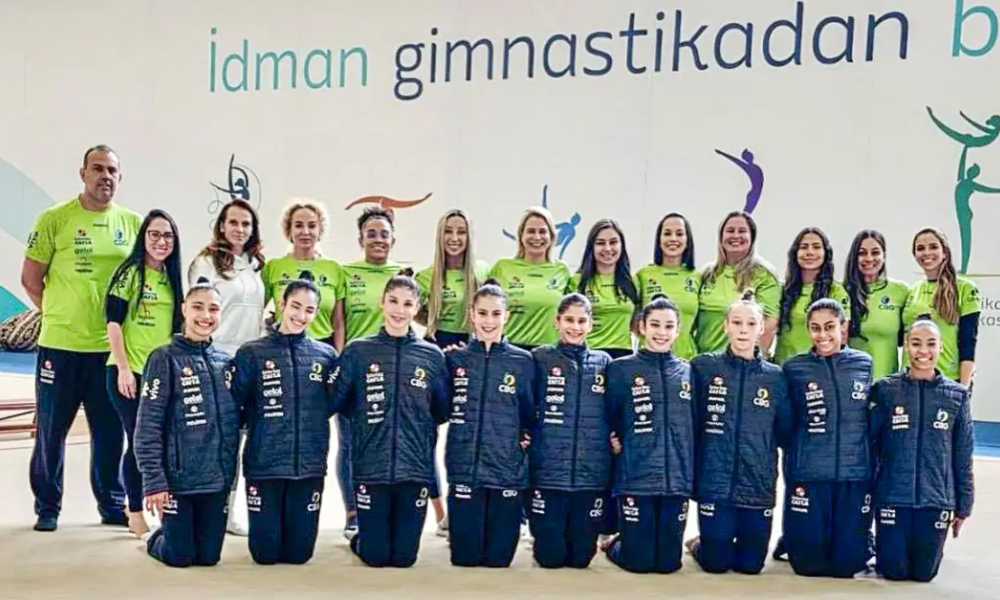 Brasil conquista duas medalhas na Copa do Mundo de Ginástica Rítmica em Tashkent