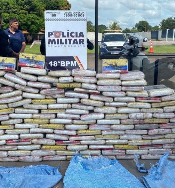 Polícia Militar apreende 229 quilos de maconha e supermaconha em Pontes e Lacerda