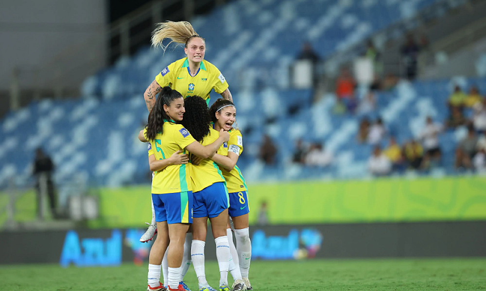 Brasil goleia Zâmbia por 6 a 1 em Cuiabá e conquista segunda vitória no Fifa Series feminino
