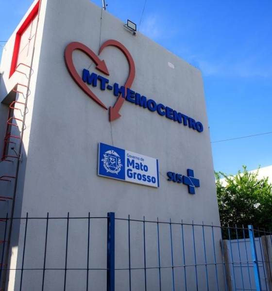 MT Hemocentro convoca doadores de sangue do tipo O-