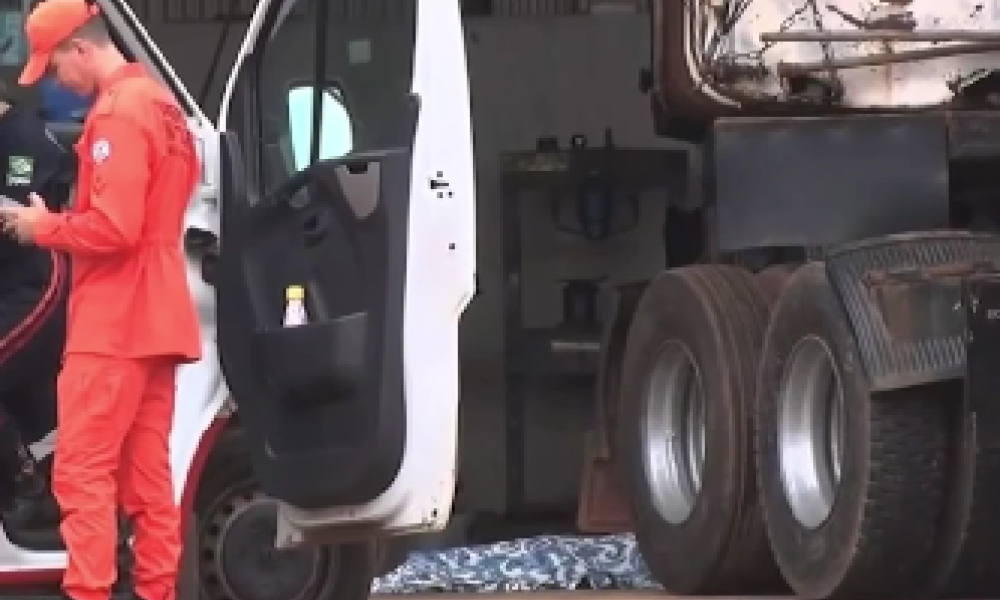 Trabalhador morre após ser atingido por carreta durante manutenção em empresa de Rondonópolis (Vídeo)