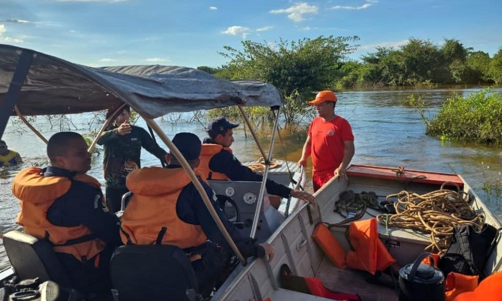 Corpo de Bombeiros localiza corpo de indígena vítima de afogamento no Rio Araguaia
