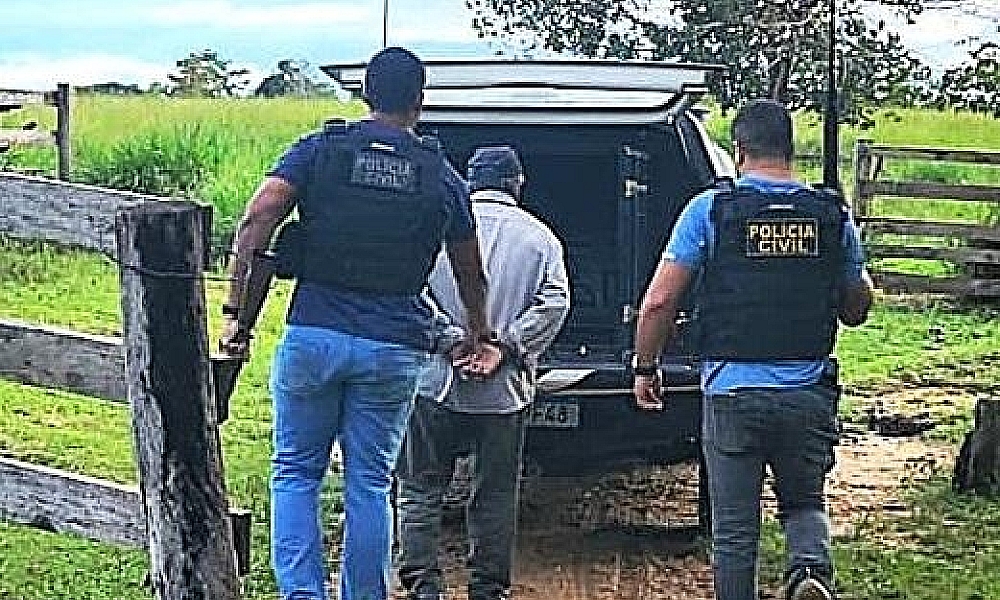 Polícia Civil prende homem que abusou sexualmente de menor por mais de oito anos em Comodoro