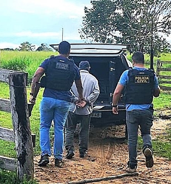 Polícia Civil prende homem que abusou sexualmente de menor por mais de oito anos em Comodoro