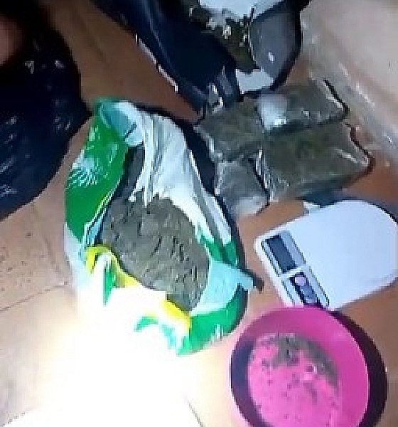 Traficante tenta usar pitbull para impedir ação da PM, mas é preso em Cuiabá