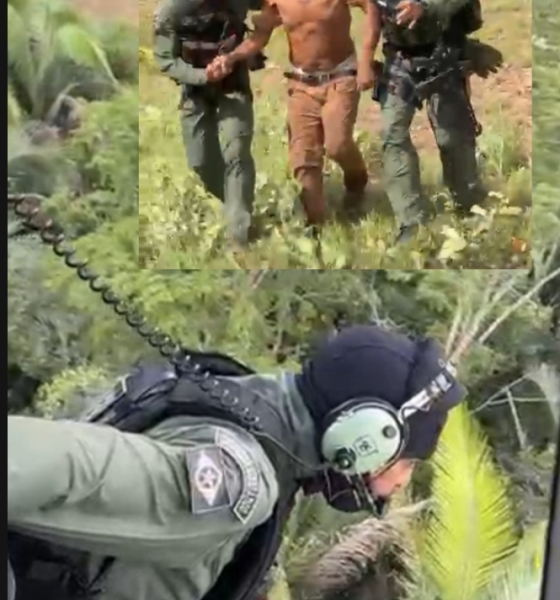 Idoso desaparecido é encontrado com vida após buscas aéreas em mata de Santo Antônio do Leverger