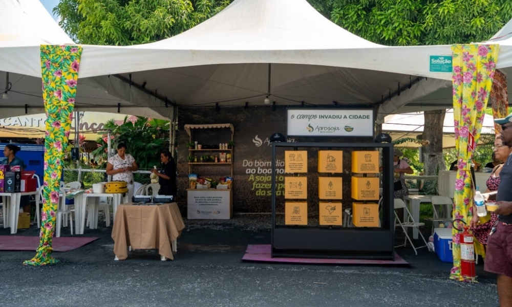 Milho ganha protagonismo além da culinária em estande da Aprosoja MT no Festival da Pamonha