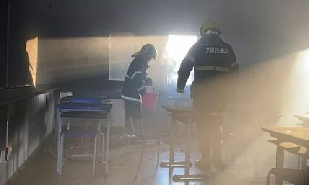 Calor excessivo provoca incêndio em ar-condicionado de escola em Cuiabá 
