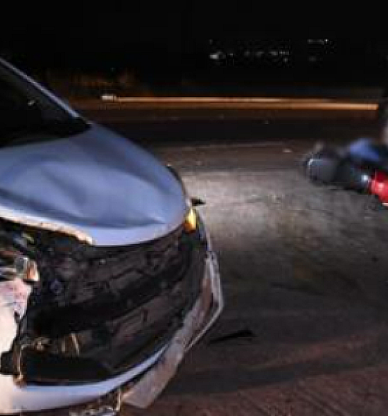 Motociclista morre em acidente envolvendo HB20 e Amarok