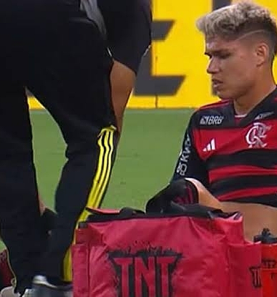 Luiz Araújo se lesiona em clássico contra o Vasco e vira preocupação para o Flamengo