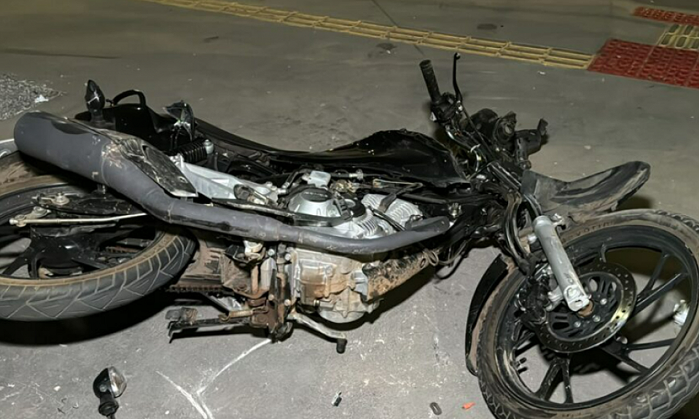 Jovem morre em acidente entre motocicleta e carro em Sorriso