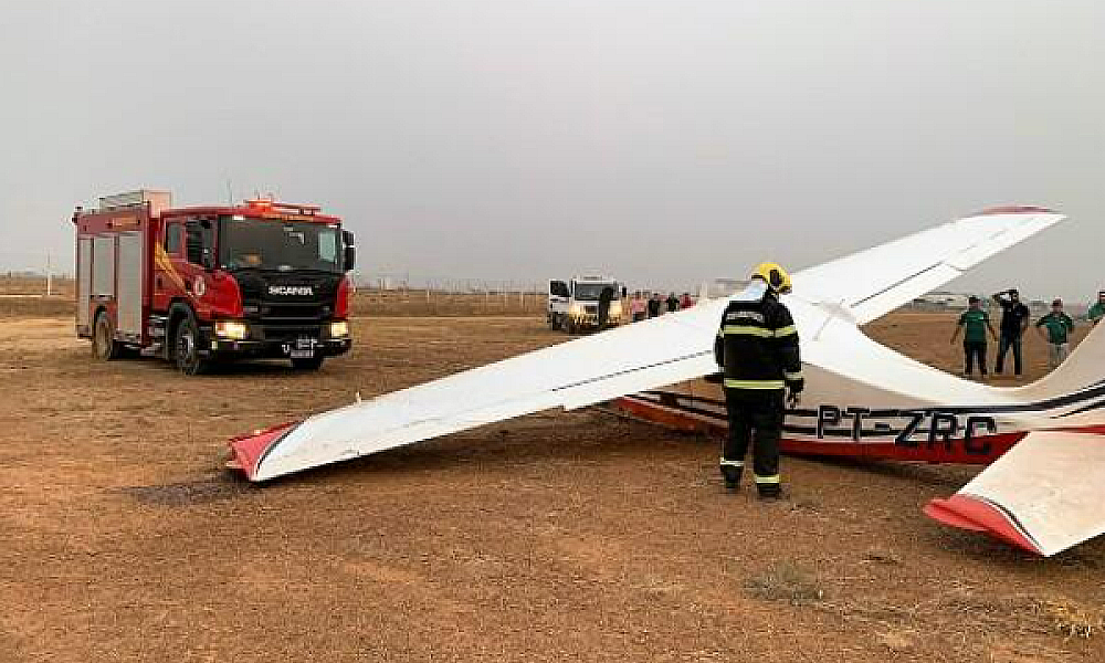 Piloto sobrevive à queda de aeronave em Primavera do Leste sem ferimentos