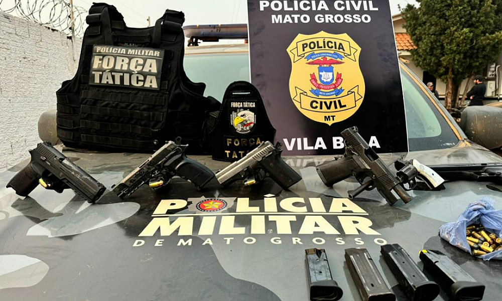 Seis suspeitos de integrarem o PCC morrem em confronto com a polícia em Vila Bela da Santíssima Trindade
