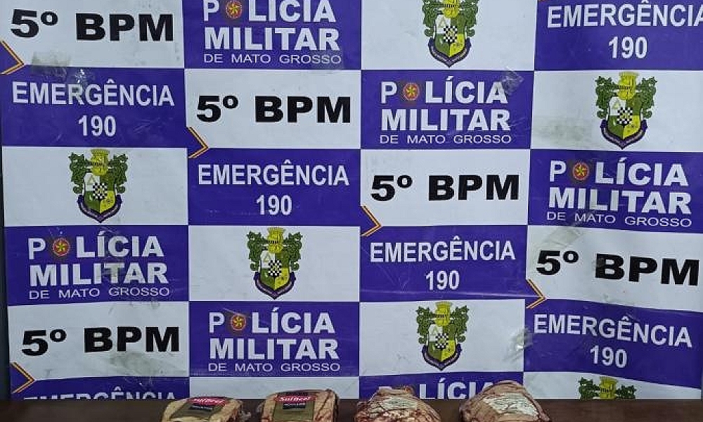 Funcionária de supermercado é presa em flagrante por furto de carne em Rondonópolis