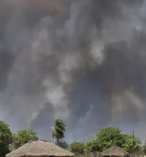 Indígenas de MT lutam por sobrevivência após um mês de queimadas