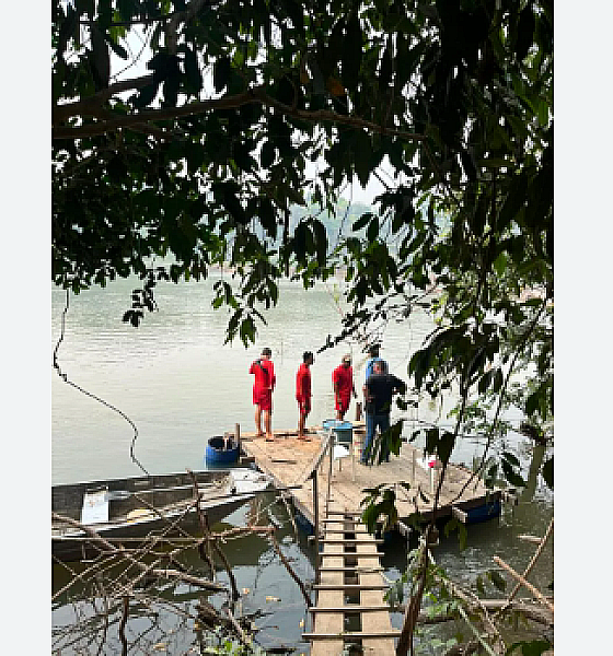 Jovem morre afogado no Rio Teles Pires após mal súbito