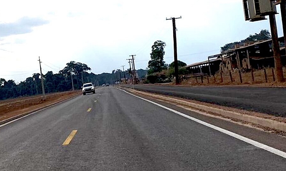 Governador inaugura na 4ª em Sinop asfaltamento de duas estradas