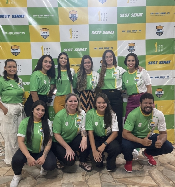 Time feminino da Transpedrosa embarca para as quartas de final da Copa SEST SENAT em Pernambuco