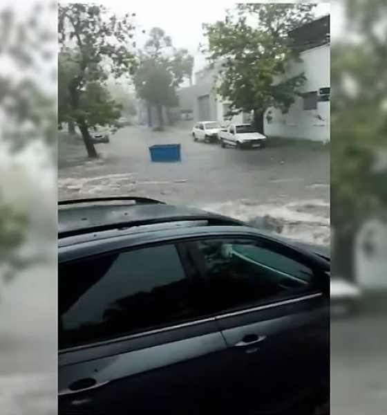 Tempestade inunda ruas no Uruguai, e ciclone extratropical se aproxima da região
